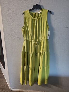 Calvin Klein | Dresses | Calvin Klein Burnt Orange Dress | Poshmark